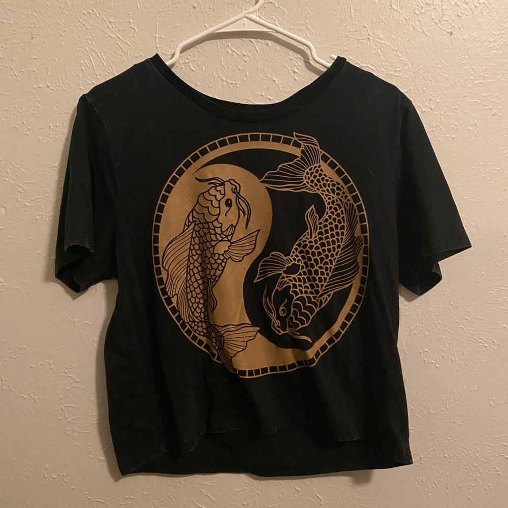 Koi fish ying and Yang shirt
